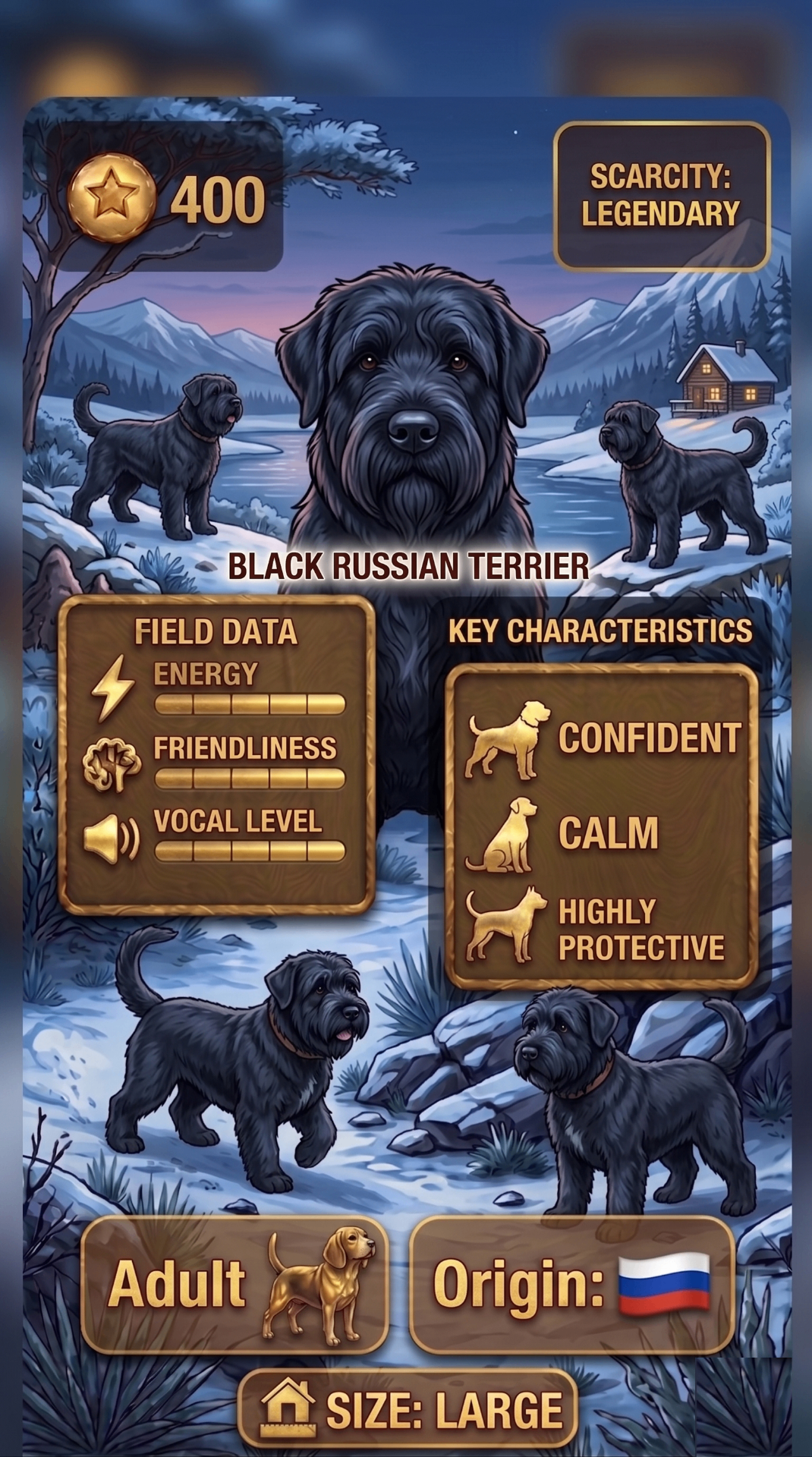 Breed Playcard